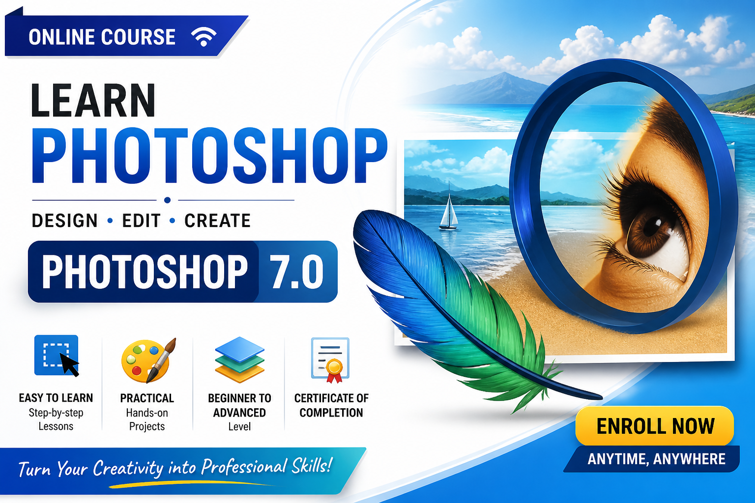 Photoshop 7.0 Master Course (Basic to Advanced)