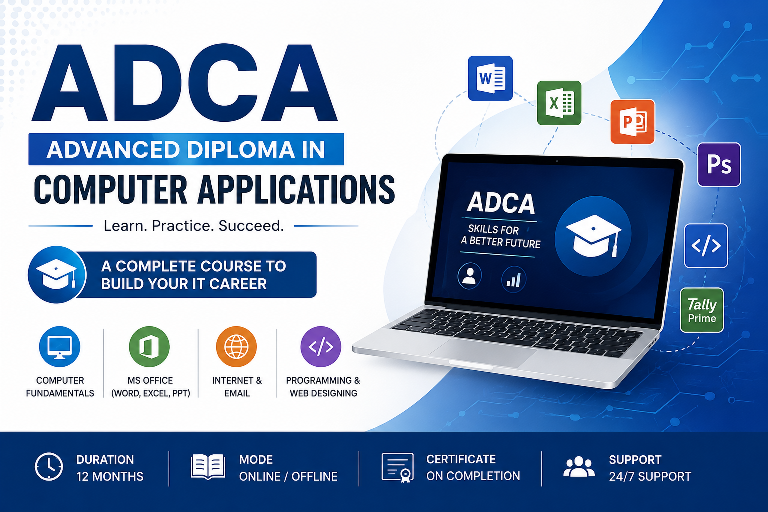 ADCA (Advanced Diploma in Computer Applications)